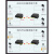 1路2路4路8路16路单向双向开关量光端机光纤收发器转光纤延长器 8路单向开关量 1对