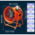 手提式轴流风机220V移动式排风扇抽风鼓风机隧道喷漆工业通风设备 28寸(700MM)移动风机