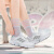 阿迪达斯 （adidas）清风系列鞋女鞋 24夏季新款休闲鞋网面透气轻便缓震跑步运动鞋女 520送女友/白-灰/清风透气/晒图退10 37