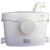 LISM全自动污水提升泵地下室厨房污水提升器粉碎马桶泵提升泵 提升器专用马桶