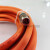 现货S210伺服电机动力电缆6FX5/8002-8QE04-1BA0电源电缆线 橙 5002（PVC） 5m