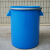 化工桶铁箍20升加厚密封全新硅胶桶塑料法兰圆桶直身桶diy过滤桶 黑色 20升桶