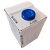 级加厚方形塑料桶立式家用水箱防腐蚀耐酸碱化工卧式户外水桶 85升立式加厚520*305*520