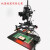 焦距微调 机器视觉实验支架 CCD工业相机固定支架 万向光源打光架 轻量旗舰款高900mm RH-MVT4L-90