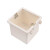 赞璐桐（ZANLUTONG）PVC86型冲孔底盒拼装盒装修暗盒预埋底盒接线 86*50冲孔拼装盒(200个/箱)