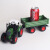 儿童拖拉机玩具车男孩滑行运输拖车模型车厢工程车宝宝大号翻斗车 物品运输车厢 KURUDY
