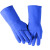 防寒防冻手套冷库耐低温水液氮干冰二氧化碳加气站LNG防护 蓝色液氮围裙9565cm左右 均码