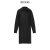 巴黎世家（BALENCIAGA） 618女士长袖衬衫连衣裙 Black 34 FR