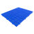 防潮板塑料垫板网格板塑料托盘冻库托板冷库地台板仓库防潮垫货板 圆孔加厚30x30x3厘米蓝色