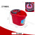 地拖桶轻巧型免手洗拖把桶挤水桶墩布拧干器桶加厚塑料桶 拧干桶(桶+拧干器) 10升容量