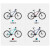 千里达（TRINX）X3E山地车自行车禧玛诺27速油压碟刹线控气压前叉成人单车 X3E-紫绿钛红 银 变色龙 27.5*15 27.5英寸   x 27速