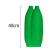 乳胶防水防腐蚀套袖耐油耐酸碱皮袖套橡胶护袖厨房水产袖套加长款 绿色40cm五双