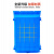 奈运 零件盒收纳盒Q1（加厚)520*250*190mm组合式斜口螺丝收纳物料配件货架工具箱储物分类塑料盒