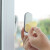 稳斯坦 免打孔工字型窗户拉手 白色(4个) 多功能黏贴式抽屉橱柜门把手辅助提手器 WY0539