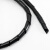 海斯迪克 HKW-303 缠绕管 电线线束保护带 绕线管 PE塑料保护套 包线管绕线套管 20MM（黑色）3米/卷×3卷