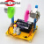 手摇发电机模型物理科学实验科普玩具DIY学生科技小制作自制手工 风力发电机+3节电池
