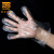 爱柯布洛 一次性PE手套 清洁手套0.6克100只100包 普通款 600138