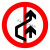 适用交通安全标识 标志指示牌 道路设施警示牌 直径60cm 禁止超车标牌