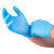 9寸一次性乳胶手套黄色无粉净化工业橡胶手套劳保乳胶保护手套薄 蓝纯丁腈手套*100只/盒 M