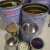 小铁桶油漆桶涂料桶调漆桶水桶化工密封桶储物桶储水桶乳胶桶 37升带塑料提把