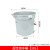 B-039塑料小号手提式工具篮清洁收纳盒保洁车盒分类栏子 10L刻度水桶