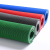 普力捷 防滑垫门垫PVC塑料防水镂空网格 防滑地垫 红色4.5mm厚0.9米宽15米/卷