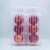 苹果石榴梨甜瓜气柱袋防震包装打包气泡柱水果快递充气防压撞泡沫 单联3个装内高24cm_6柱8cm果径 透明