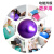 瑜伽球健身球加厚防爆儿童感统训练孕妇助产专用球大小号 粉红色 45cm