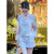 Rasekon夏季新中式国风女装轻熟风高端欧货洋气时尚白色衬衫套装气质 白色短裤 S