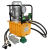 高压液压泵泵脚踏板电动油泵电磁阀浦液压高压泵液压脚踏式 0.75千瓦手动双回路电动泵