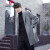 皮尔卡丹（pierre cardin）高端男士双面羊绒大衣中长款100纯羊毛呢子外套韩版风衣冬季加厚 2034款灰色(灰色大衣+黑色毛衣 ( S90-120斤