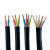 鹏贺 电线电缆 YJV5*6平方 5芯硬线户外铜芯国标电缆线全项保检 1米价