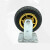 汇特益 橡胶轮 重型工业万向4寸刹车轮《单位：个》