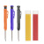 深孔木工活动笔专业工程木工铅笔可调节标记笔石墨笔芯套装 套装4