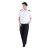 沸耐笙 FNS-33247 夏季保安服工作服 白色短袖+夏裤175 1套