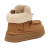 UGG 女士雪地靴中筒雪地棉面包鞋 冬季保暖鞋舒适防滑 新款 1143954S 栗色 加绒 5