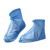 东部工品防水防雨鞋套男女加厚底雨鞋防滑耐磨雨靴套 磨砂白 2XL（43-44） 