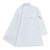企桥 加厚加绒厨师服 白黑灰三色可定制 白色加绒单上衣 2XL码 