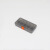 MDNG组合可拆渔具收纳盒多格零件盒电子元件透明塑料螺丝配件工具盒子 灰色10格225