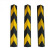 布尔诺曼 橡胶护角护墙角护角胶条 橡胶护角	 80公分高10公分宽厚度0.6  黄黑