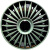雅漫林（YAMANLIN）适配汉唐电动汽车轿车12/13/14寸轮毂罩轮胎护罩钢圈轮毂盖轮胎盖 13寸风尚款 银黑 (4只装)
