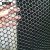 安赛瑞 阳台防护网 防漏防猫养殖网  黑色0.8孔 宽1米 长3米 5E00589