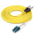 讯浦 单模双芯光纤跳线 尾纤 跳纤（LC-FC，9/125）Φ2.0光纤线 30米