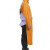二层牛皮高领电焊反穿衣电焊工作劳保用品电焊服围裙反穿衣可 宽60*高120厘米 黄色