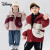 迪士尼（Disney）迪士尼儿童三合一冲锋外套宝宝冬装2024新款男童女童棉服亲子装 红色 棉服+摇粒绒内胆+包 110cm