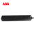 ABB 排插接线板三位六位USB五孔插排3A输出过载排延长线 黑色五位五孔