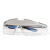 霍尼韦尔（Honeywell）护目镜 S300A 300112*10副 银色镜片 蓝款 工业 防雾粉尘风沙