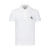 Calvin Klein男士2024新款CK夏季纯棉t恤年轻气质polo衫 白色 S