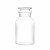 boliyiqi 加厚广口棕色玻璃瓶试剂瓶透明磨砂口玻璃化学瓶 普料棕色小口250ml,一包共7个 