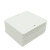 MDUG地插底盒盖板86线盒空白面板白色塑料盲板施工板临时使用尘片 10片装80*80mm塑料施工板